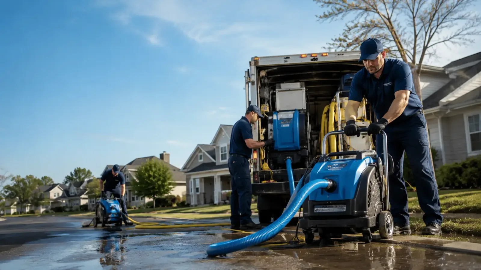 Flood Damage Cleanup in Red House, WV
